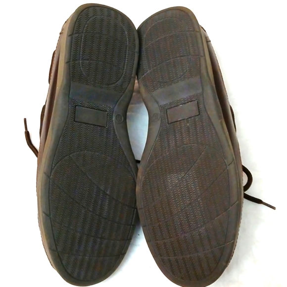 Outland Barry Boat Shoes, Dark Brown, 9.5, NWT - Picture 5 of 9